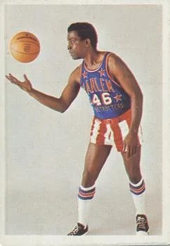 1971 Fleer Harlem Globetrotters Bob "Showboat" Hall #1 card image