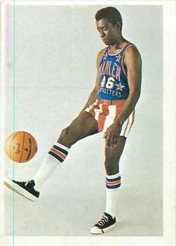 1971 Fleer Harlem Globetrotters Bob "Showboat" Hall #2 card image