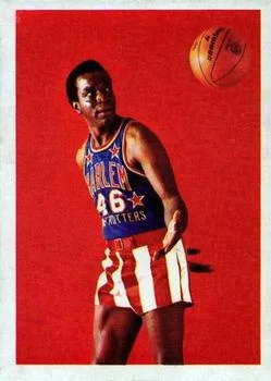 1971 Fleer Harlem Globetrotters Bob "Showboat" Hall #3 card image