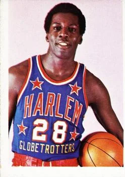 1971 Fleer Harlem Globetrotters Bobby Hunter #73 card image