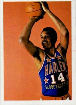1971 Fleer Harlem Globetrotters Bobby Joe Mason #44 card image