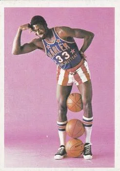 1971 Fleer Harlem Globetrotters Clarence Smith #45 card image