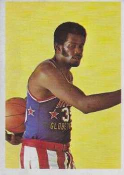 1971 Fleer Harlem Globetrotters Doug Hines #58 card image