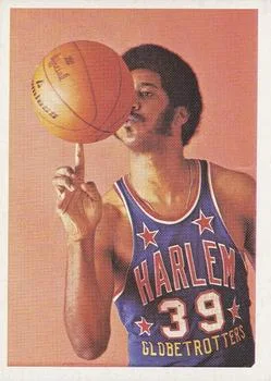1971 Fleer Harlem Globetrotters Frank Stephens #51 card image