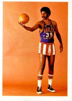 1971 Fleer Harlem Globetrotters Frank Stephens #53 card image