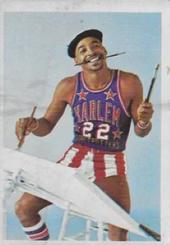 1971 Fleer Harlem Globetrotters Freddie "Curly" Neal #27 card image