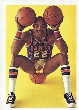 1971 Fleer Harlem Globetrotters Freddie "Curly" Neal #28 card image