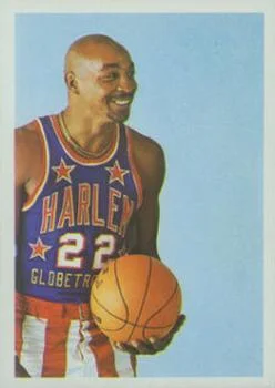 1971 Fleer Harlem Globetrotters Freddie "Curly" Neal #32 card image