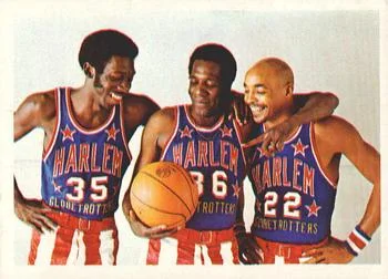 1971 Fleer Harlem Globetrotters Geese Ausbie #66 card image