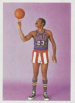 1971 Fleer Harlem Globetrotters Jackie Jackson #81 card image