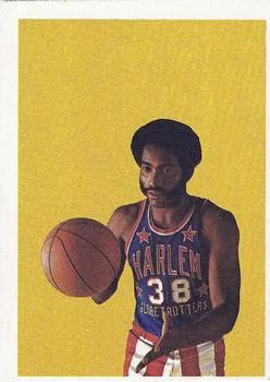 1971 Fleer Harlem Globetrotters Jerry Venable #49 card image