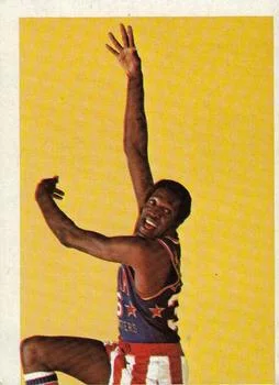 1971 Fleer Harlem Globetrotters Meadowlark Lemon #20 card image