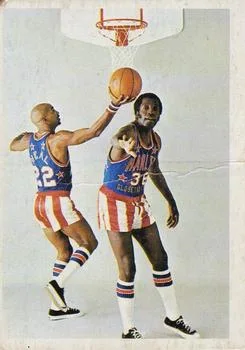1971 Fleer Harlem Globetrotters Meadowlark Lemon #67 card image