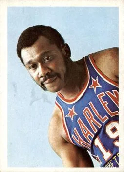 1971 Fleer Harlem Globetrotters Mel Davis #33 card image