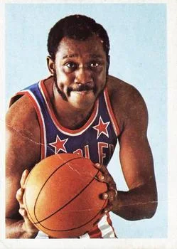 1971 Fleer Harlem Globetrotters Mel Davis #34 card image
