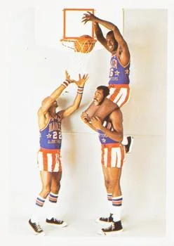 1971 Fleer Harlem Globetrotters Mel Davis (b. 1937) #18 card image