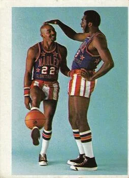 1971 Fleer Harlem Globetrotters Mel Davis (b. 1937) #30 card image