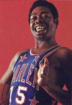 1971 Fleer Harlem Globetrotters Pablo "Pabs" Robertson #5 card image