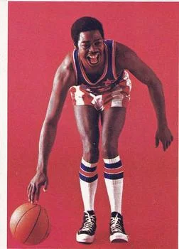 1971 Fleer Harlem Globetrotters Pablo "Pabs" Robertson #6 card image