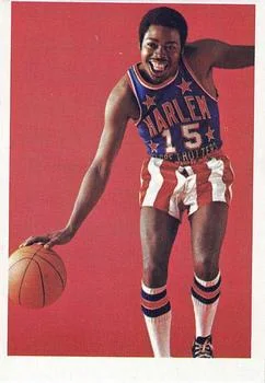 1971 Fleer Harlem Globetrotters Pablo "Pabs" Robertson #7 card image