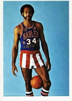 1971 Fleer Harlem Globetrotters Theodis Ray Lee #55 card image