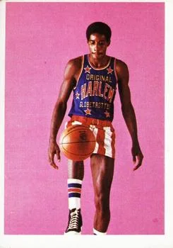 1971 Fleer Harlem Globetrotters Vincent White #62 card image