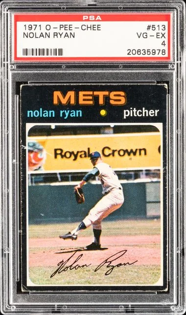 1971 O-Pee-Chee Nolan Ryan #513 card image