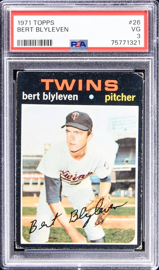 1971 Topps Bert Blyleven #26 card image