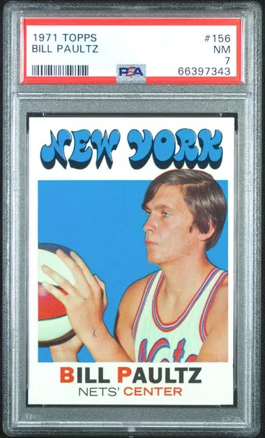 1971 Topps Bill Paultz #156 card image