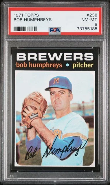 1971 Topps Bob Humphreys #236 card image
