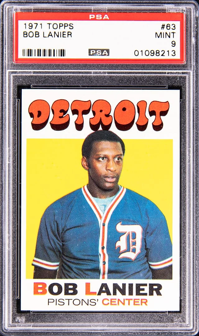 1971 Topps Bob Lanier #63 card image