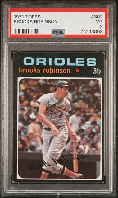 1971 Topps Brooks Robinson #300 card image