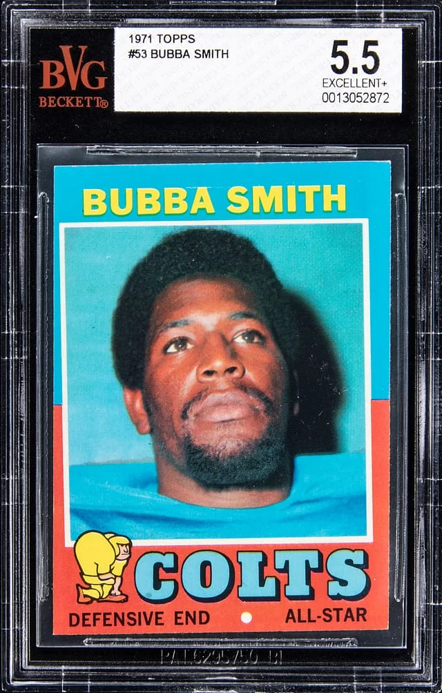 1971 Topps Bubba Smith #53 card image