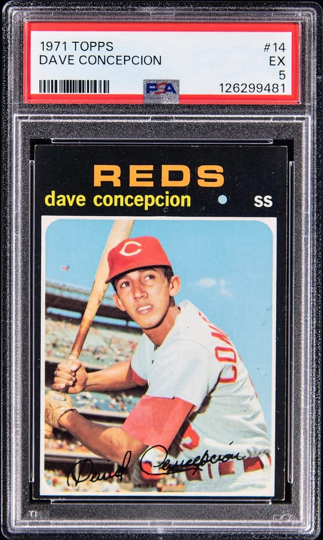 1971 Topps Dave Concepcion #14 card image