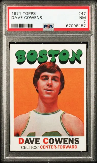 1971 Topps Dave Cowens #47 card image