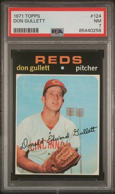 1971 Topps Don Gullett #124 card image