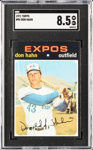 1971 Topps Don Hahn #94 card image