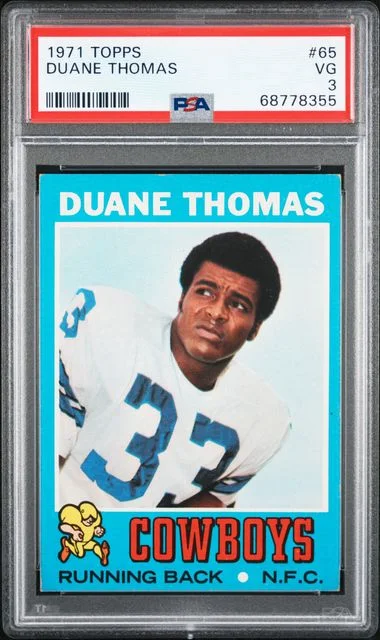 1971 Topps Duane Thomas #65 card image