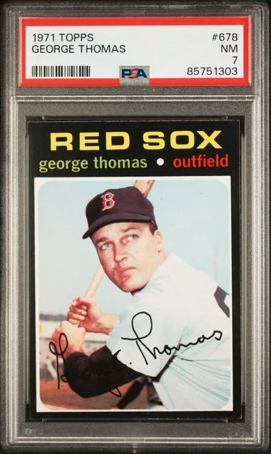 1971 Topps George Thomas #678 card image