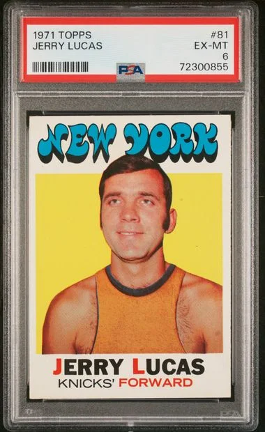 1971 Topps Jerry Lucas #81 card image