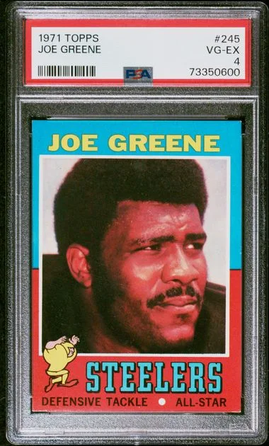 1971 Topps Joe Greene #245 card image