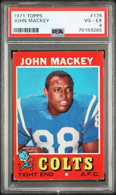 1971 Topps John Mackey #175 card image