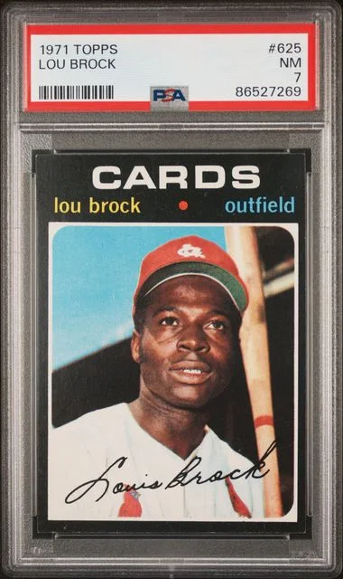 1971 Topps Lou Brock #625 card image