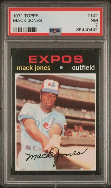 1971 Topps Mack Jones #142 card image