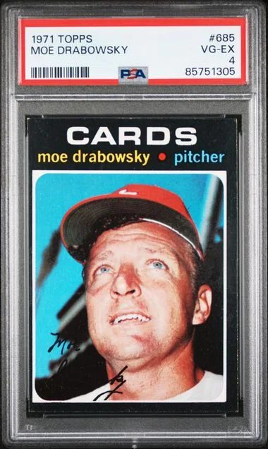 1971 Topps Moe Drabowsky #685 card image
