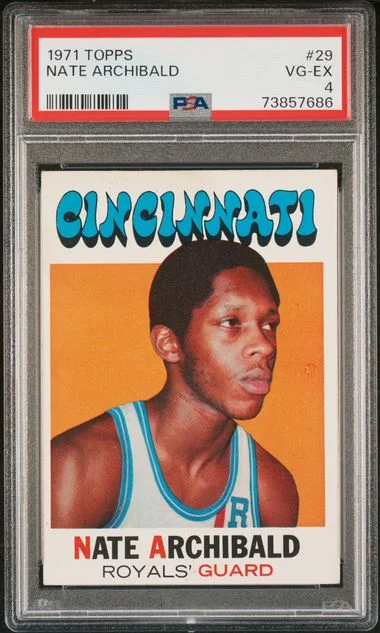 1971 Topps Nate Archibald #29 card image