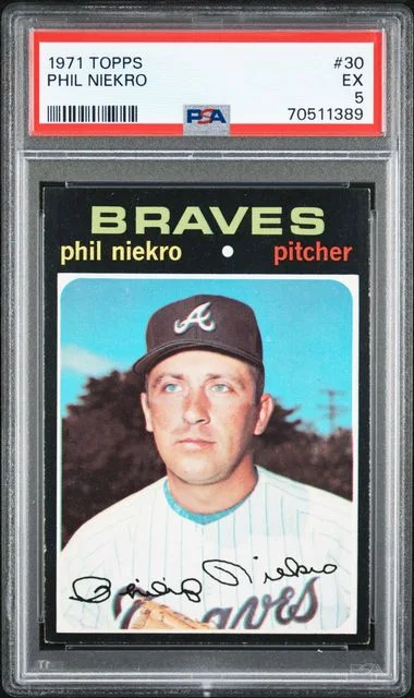 1971 Topps Phil Niekro #30 card image