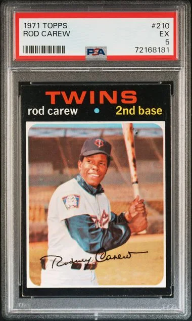 1971 Topps Rod Carew #210 card image