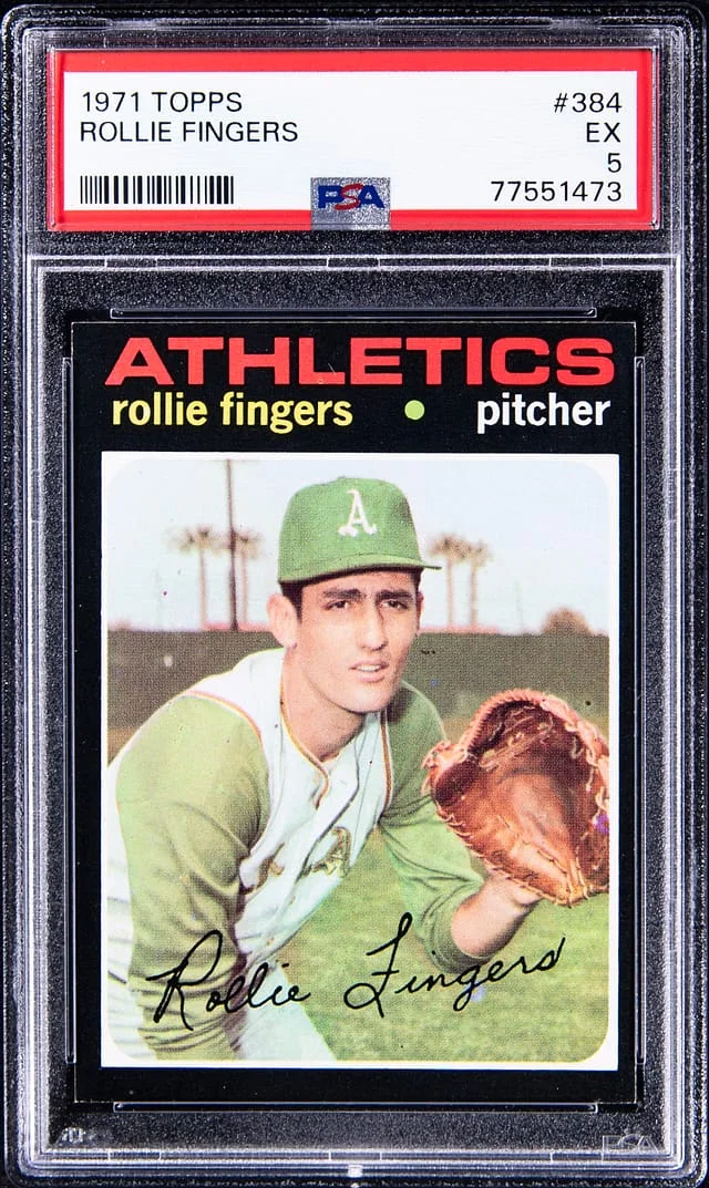 1971 Topps Rollie Fingers #384 card image