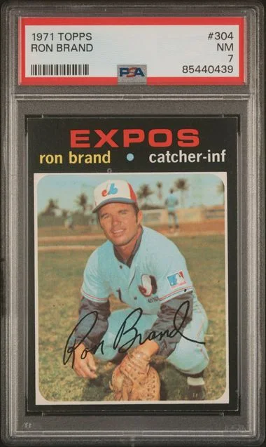 1971 Topps Ron Brand #304 card image